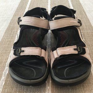 Ecco Yucatan Sandals - Beige EUC Sz 38 (8)